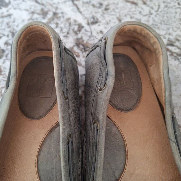 Frye Driving‎ Leather Moccasin  Loafers  size 6M - Picture 7 of 10